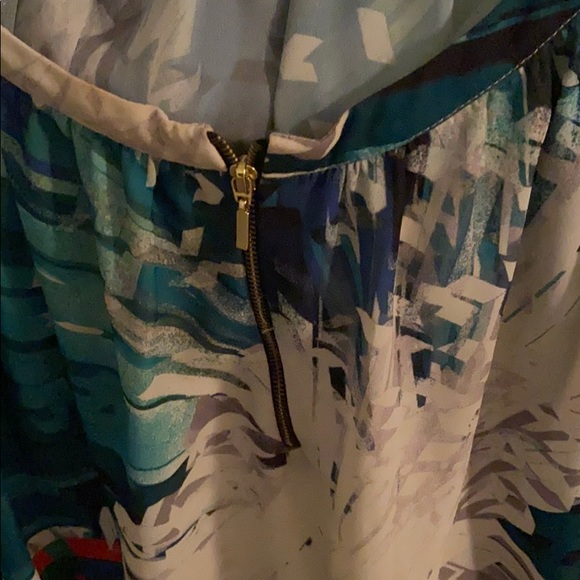 Blouse, multicolored fall colors. - Picture 3 of 7